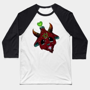 Dark Baphomet Baseball T-Shirt